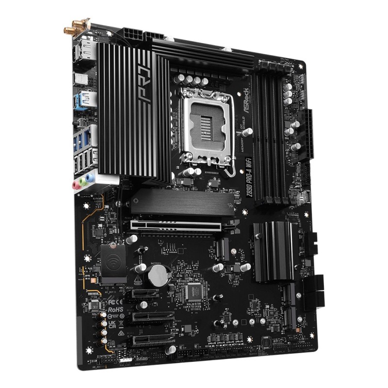 Asrock Z890 Pro-A WiFi Intel Z890 LGA 1851 (Socket V1) ATX Asrock Z890 Pro-A WiFi Intel Z890 LGA 1851 (Socket V1) ATX