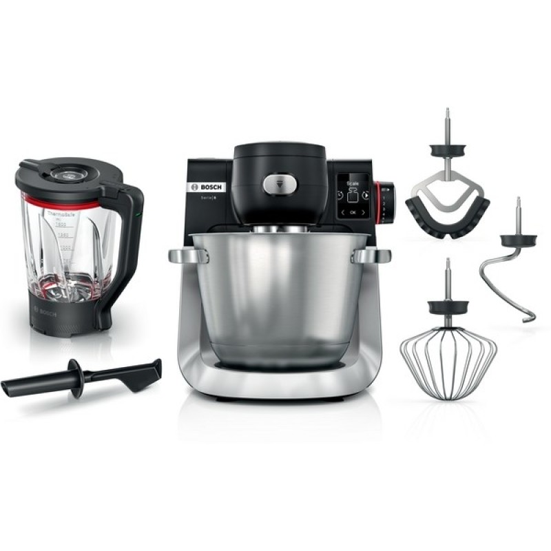 Bosch Serie 6 MUMS6ZS17 food processor 1600 W 5.5 L Black, Stainless steel Bosch Serie 6 MUMS6ZS17 food processor 1600 W 5.5 L Black, Stainless steel