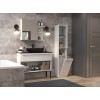 Bathroom cabinet NEL III 31x30x174 cm, matt white Bathroom cabinet NEL III 31x30x174 cm, matt white
