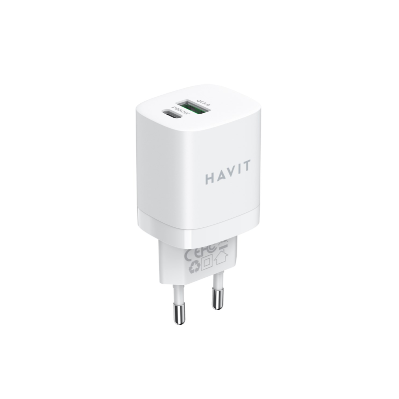 Havit USB-A+USB-C Charger UC30 EU Havit USB-A+USB-C Charger UC30 EU