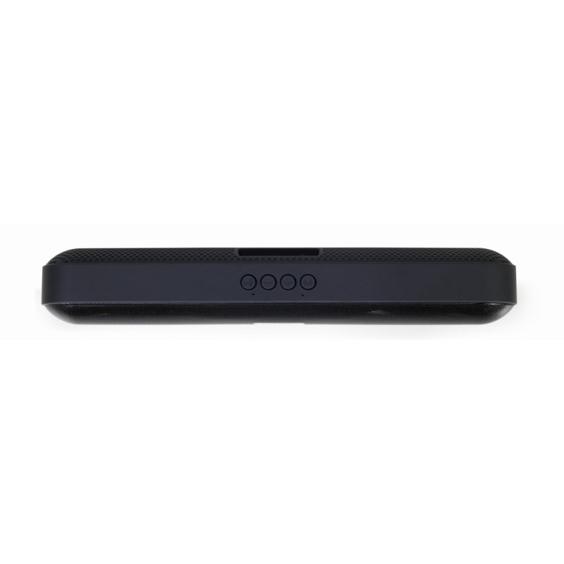Gembird SPKBT-BAR400L soundbar speaker Black 2.0 channels 10 W Gembird SPKBT-BAR400L soundbar speaker Black 2.0 channels 10 W