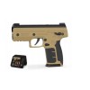 Pistolet na kule gumowe i pieprzowe BYRNA SD TAN k.68 CO2 8g zestaw (SK68300-TAN)