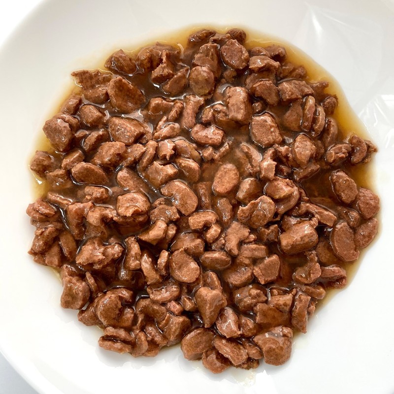 PUPIL Prime Rich in beef and liver - wet cat food - 400g