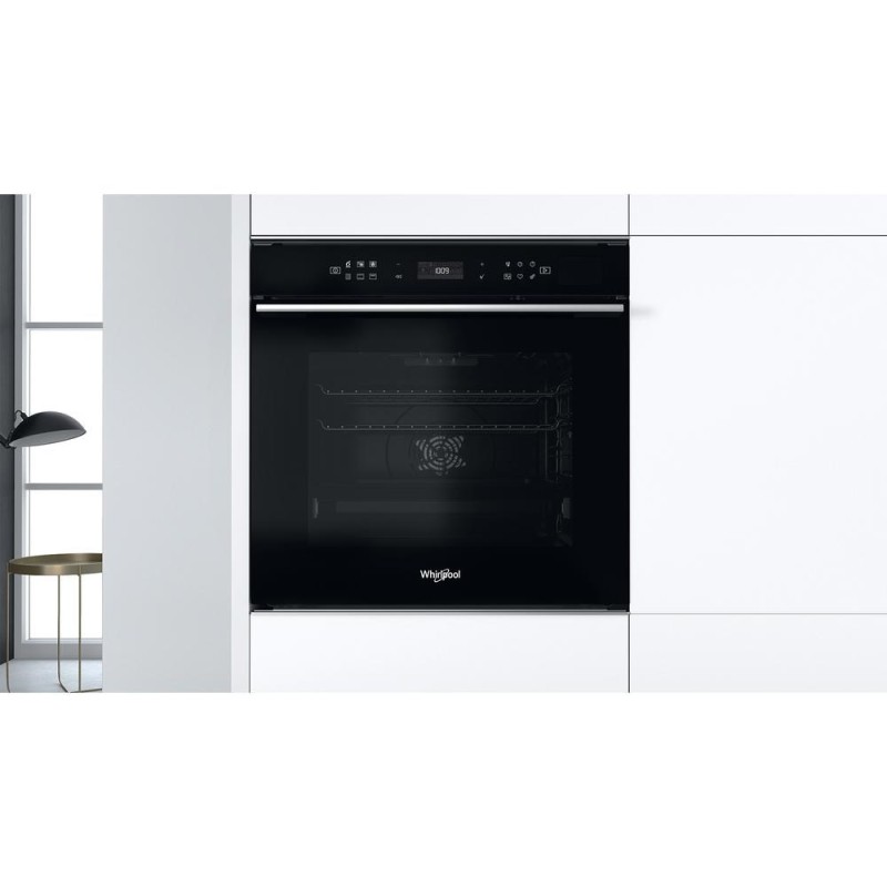 Whirlpool W7 OS4 4S1 P BL 73 L 3650 W A+ Black Whirlpool W7 OS4 4S1 P BL 73 L 3650 W A+ Black