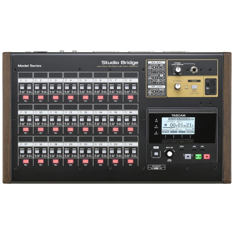 Tascam Studio Bridge - 24-track audio recorder / audio/MIDI interface Tascam Studio Bridge - 24-track audio recorder / audio/MIDI interface