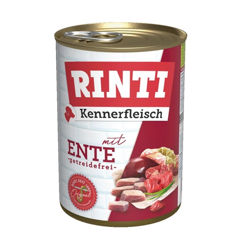 RINTI Kennerfleisch Duck - wet dog food - 400g RINTI Kennerfleisch Duck - wet dog food - 400g
