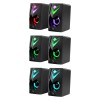 PC Speakers 2.0 DEFENDER J4 2.0 6W LED USB black PC Speakers 2.0 DEFENDER J4 2.0 6W LED USB black