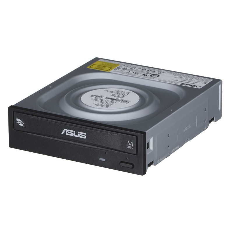 ASUS DRW-24D5MT optical disc drive Internal DVD Super Multi DL Black ASUS DRW-24D5MT optical disc drive Internal DVD Super Multi DL Black