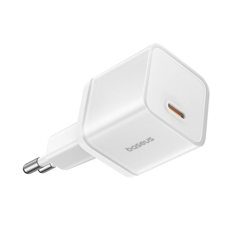 Baseus GAN5S P10162503213-00 Mains Charger 20 W White Baseus GAN5S P10162503213-00 Mains Charger 20 W White