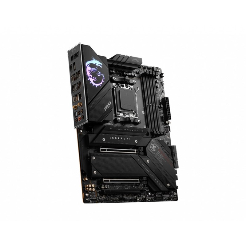 MSI MPG X670E CARBON WIFI motherboard AMD X670 Socket AM5 ATX MSI MPG X670E CARBON WIFI motherboard AMD X670 Socket AM5 ATX