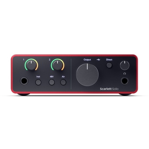 Focusrite Scarlett Solo - 2-kanałowy interfejs Focusrite Scarlett Solo - 2-kanałowy interfejs