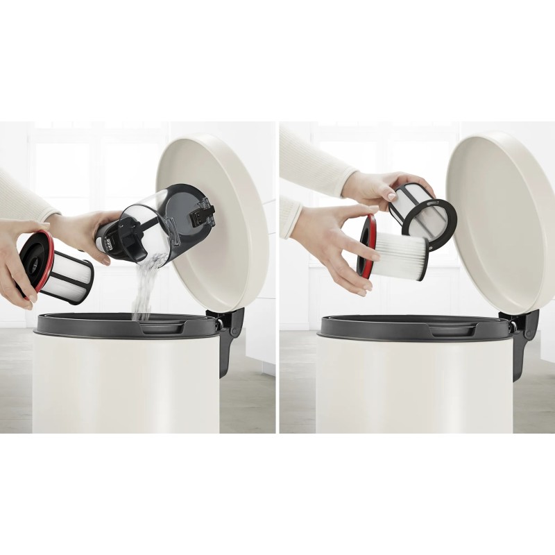 Bosch Serie 6 BCS611P4A stick vacuum/electric broom Battery Dry Hygiene Filter Bagless 0.3 L Black 2.5 Ah