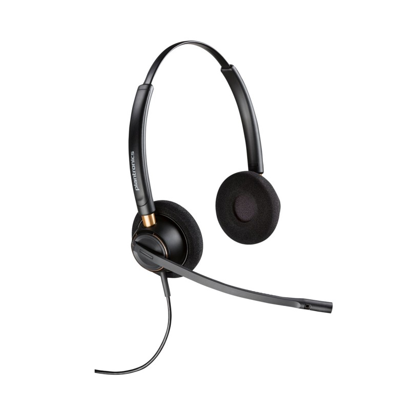Poly EncorePro 520 Binaural Headset +Quick Disconnect