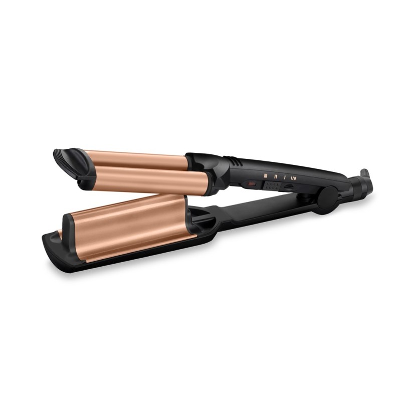 BaByliss Deep Waves Curling iron Warm Black, Orange 98.4 BaByliss Deep Waves Curling iron Warm Black, Orange 98.4
