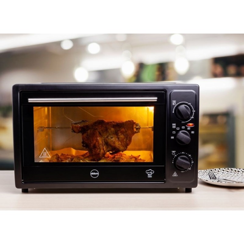 ELDOM Oven ONEV, capacity 48 l, rotisserie spit, hot air, power 2000 W ELDOM Oven ONEV, capacity 48 l, rotisserie spit, hot air, power 2000 W