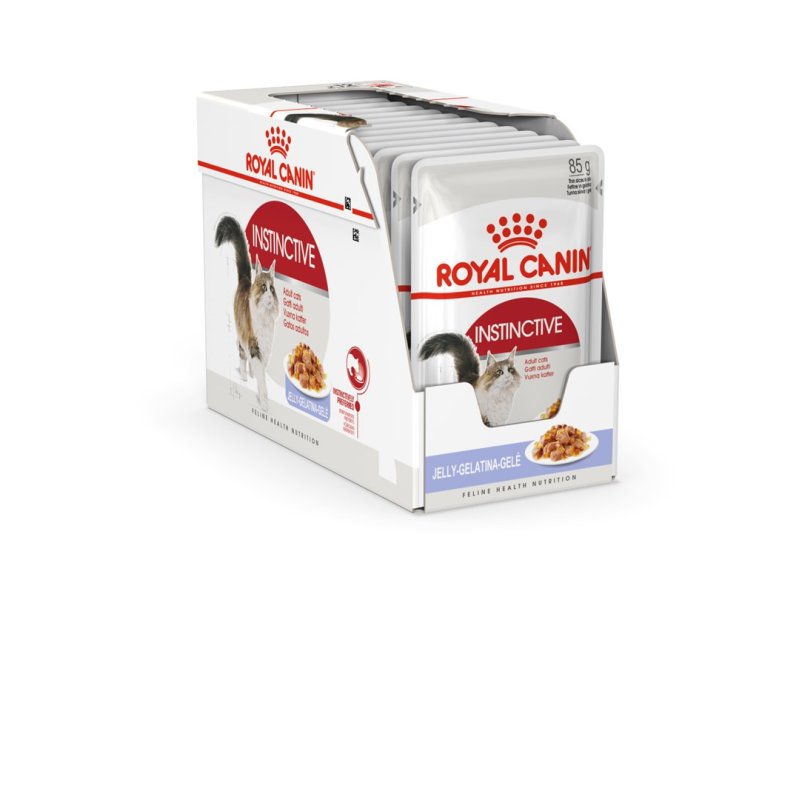 ROYAL CANIN FHN Instinctive in jelly - wet food for adult cats - 12x85g ROYAL CANIN FHN Instinctive in jelly - wet food for adult cats - 12x85g