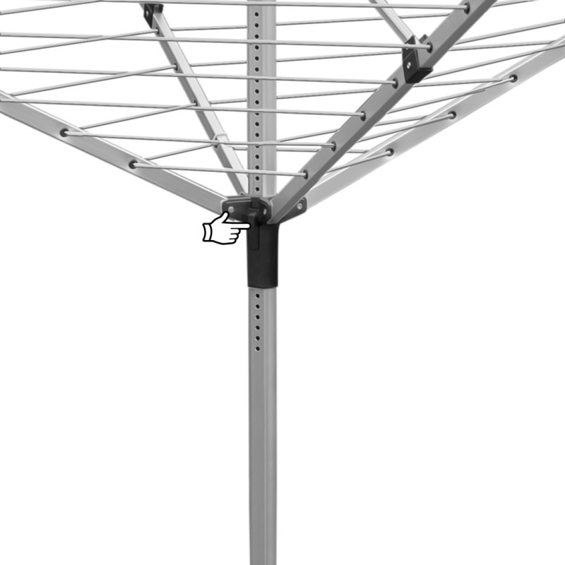PROMIS SU200 CAPRI four-arm garden laundry dryer PROMIS SU200 CAPRI four-arm garden laundry dryer
