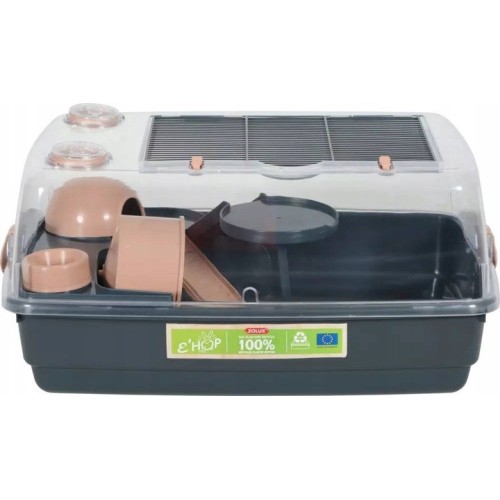 ZOLUX EHOP cage for hamster 55 cm - pink ZOLUX EHOP cage for hamster 55 cm - pink