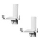 B-Tech VENTRY - Side Clamping Loudspeaker Wall Mounts with Tilt & Swivel (Pair)