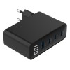 Gembird TA-UC-PDQC100LCD-01-BK mobile device charger Laptop, Smartphone Black AC Fast charging Indoor Gembird TA-UC-PDQC100LCD-01-BK mobile device charger Laptop, Smartphone Black AC Fast charging Indoor