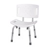 Shower chair with backrest ACTIONMED Shower chair with backrest ACTIONMED
