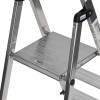 Krause Solidy Folding ladder silver