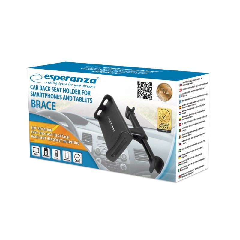 Maclean car phone holder, universal, for the ventilation grille, gravity, max. center distance 90mm, MC-324 Maclean car phone holder, universal, for the ventilation grille, gravity, max. center distance 90mm, MC-324