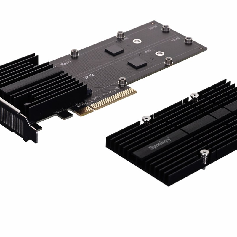 Synology M2D20 interface cards/adapter Internal PCIe Synology M2D20 interface cards/adapter Internal PCIe
