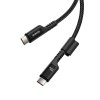 Baseus Fish-Eye USB C to USB C fast charging cable 1 m 100 W Black Baseus Fish-Eye USB C to USB C fast charging cable 1 m 100 W Black
