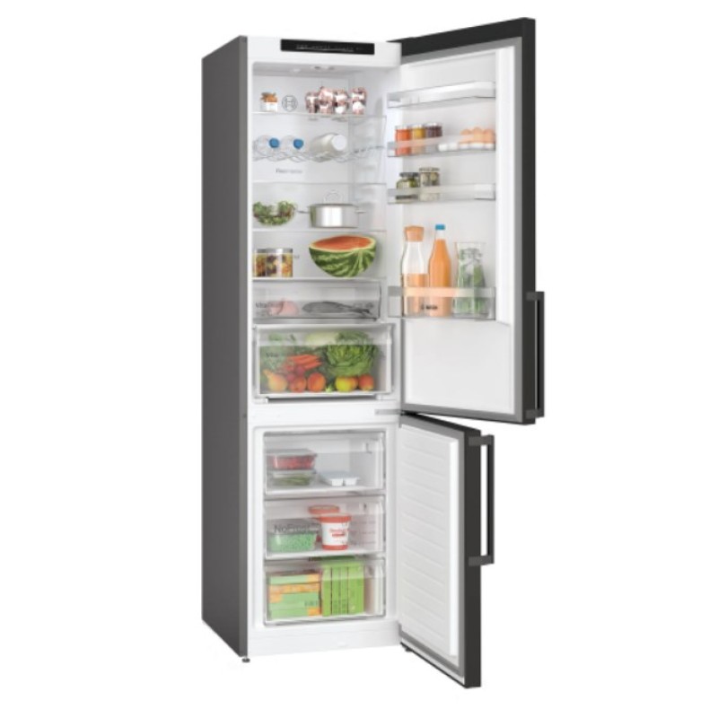 Bosch Serie 4 KGN39VXBT fridge-freezer Freestanding 363 L B Black Bosch Serie 4 KGN39VXBT fridge-freezer Freestanding 363 L B Black