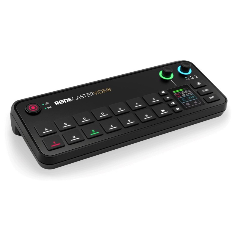 RØDECaster Video Podcast production studio Music production station RØDECaster Video Podcast production studio Music production station