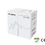 LANBERG CABLE UTP CAT.5E 305M WIRE CU BLACK FLUKE