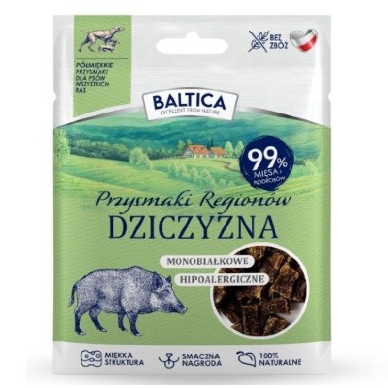 BALTICA Przysmaki regionów Monoprotein Venison - dog treat - 30g BALTICA Przysmaki regionów Monoprotein Venison - dog treat - 30g