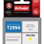 Activejet AE-29YNX Ink cartridge (replacement for Epson 29XL T2994; Supreme; 15 ml; yellow)