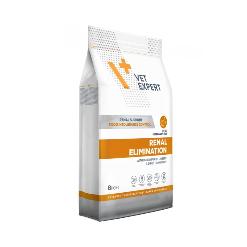 VET EXPERT Veterinary Diet Renal Elimination Dog - dry dog food - 8 kg VET EXPERT Veterinary Diet Renal Elimination Dog - dry dog food - 8 kg