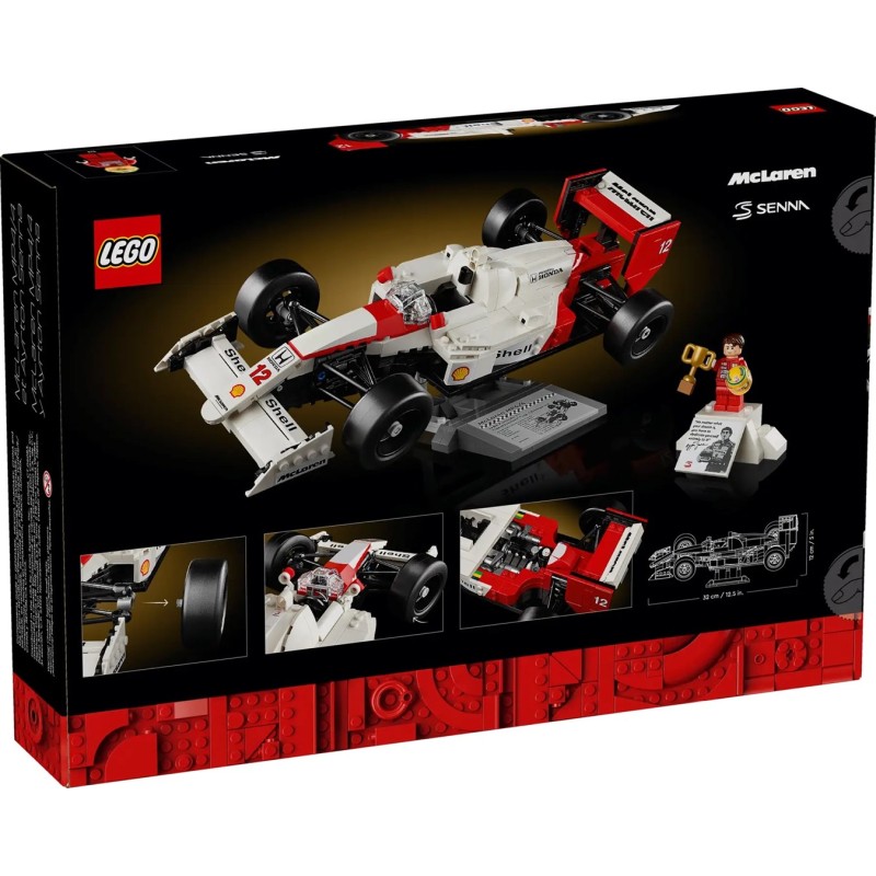 LEGO ICONS 10330 McLaren MP4/4 & Ayrton Senna LEGO ICONS 10330 McLaren MP4/4 & Ayrton Senna