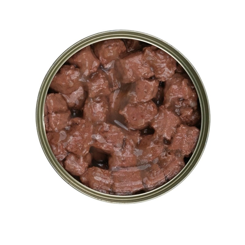 Tuf Tuf kawałki mięsne z wołowiną dla kota puszka 415g Tuf Tuf kawałki mięsne z wołowiną dla kota puszka 415g
