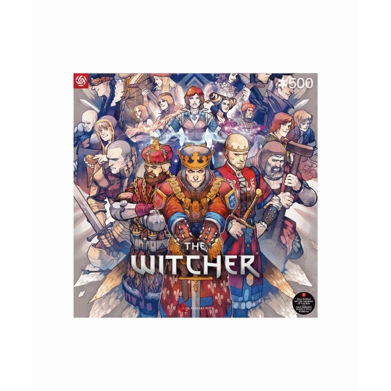 Good Loot Gaming Puzzle: The Witcher Northern Realms (500 pieces)