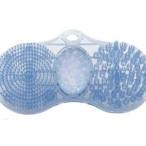 Bathroom foot cleaning mat