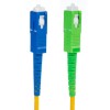 Maclean fiber optic patchcord cable, SC/APC-SC/UPC SM 9/125 LSZH, single-mode, length 15m, simplex, G657A2, MCTV-405 Maclean fiber optic patchcord cable, SC/APC-SC/UPC SM 9/125 LSZH, single-mode, length 15m, simplex, G657A2, MCTV-405