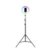 Havit ST7026 - tripod with RGB light ring, black Havit ST7026 - tripod with RGB light ring, black