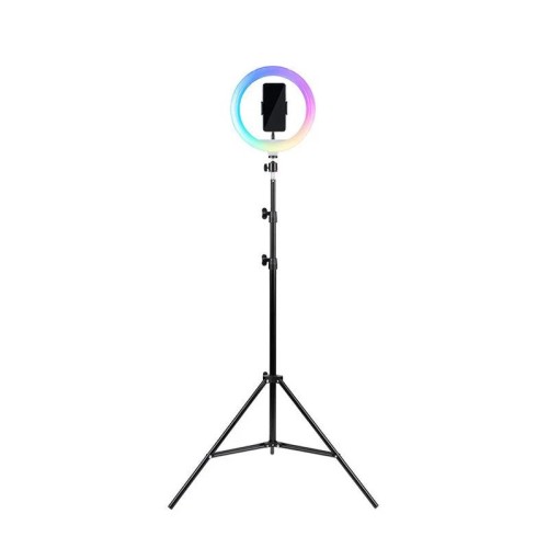 Havit ST7026 - tripod with RGB light ring, black