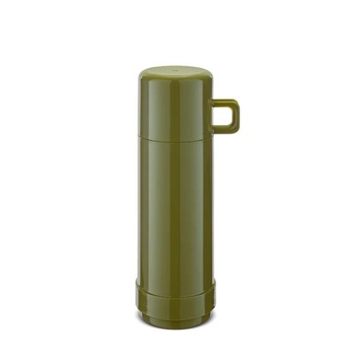 ROTPUNKT Glass thermos, capacity 0.250 l, olive (green) ROTPUNKT Glass thermos, capacity 0.250 l, olive (green)