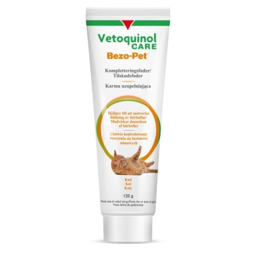VETOQUINOL Bezo-Pet - hairball paste for cat – 120g