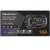 Qoltec 52482 vehicle battery charger 12/24 V Black, Blue