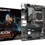 GIGABYTE A620M GAMING X Motherboard - Supports AMD Ryzen 8000 CPUs, 8+2+1 Phases Digital VRM, up to 8000MHz DDR5 (OC), 1xPCIe 4.0 M.2, GbE LAN, USB 3.2 Gen 2