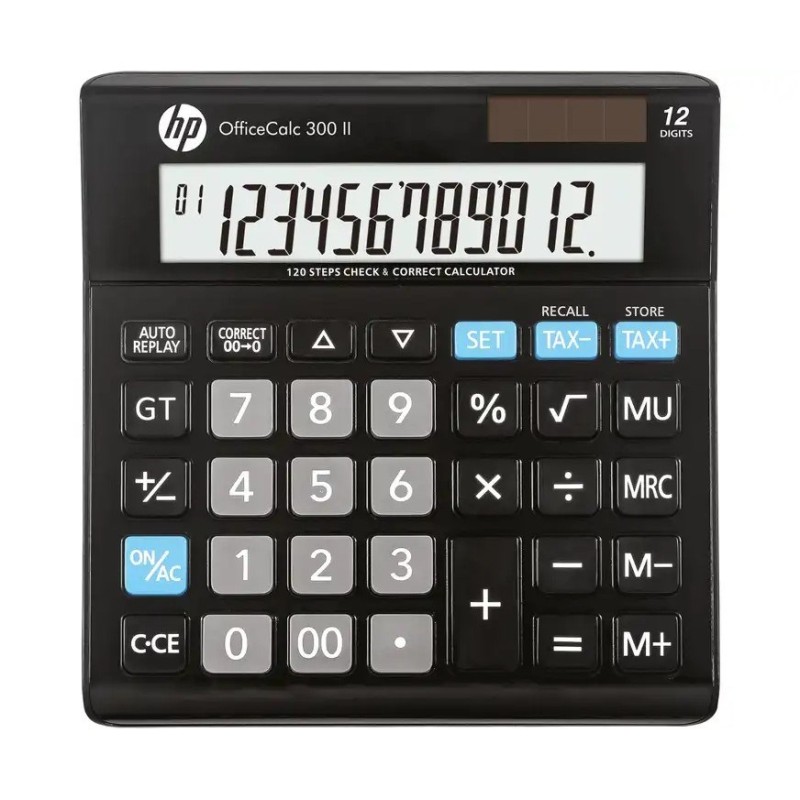 HP-OC 300 II/INT BX office calculator black HP-OC 300 II/INT BX office calculator black