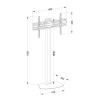 Techly ICA-TR27 TV mount 139.7 cm (55