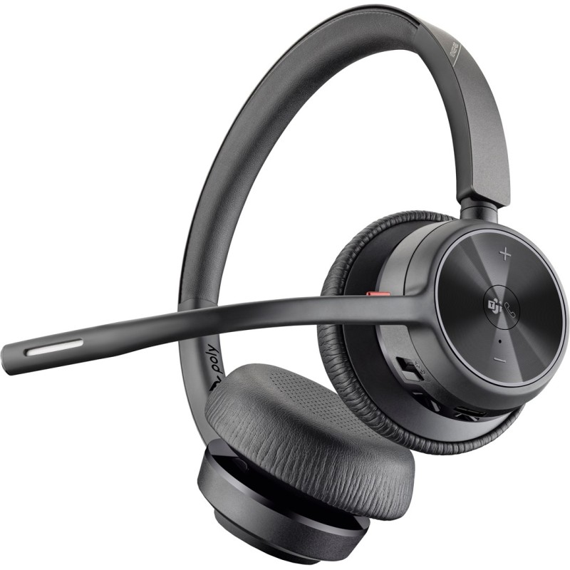 POLY Voyager 4320 Microsoft Teams Certified Headset +BT700 dongle +Charging Stand POLY Voyager 4320 Microsoft Teams Certified Headset +BT700 dongle +Charging Stand