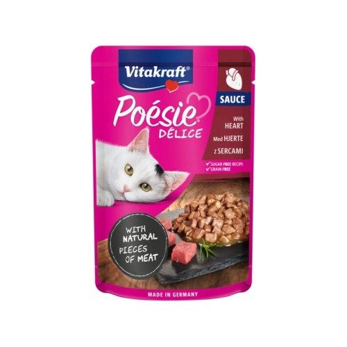 VITAKRAFT POESIE DELICE hearts - wet cat food - 85 g VITAKRAFT POESIE DELICE hearts - wet cat food - 85 g